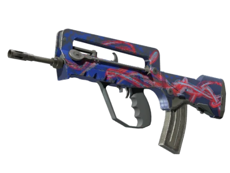 StatTrak™ FAMAS | Afterimage (Minimal Wear)