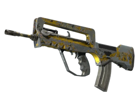 StatTrak™ FAMAS | Neural Net (Battle-Scarred)