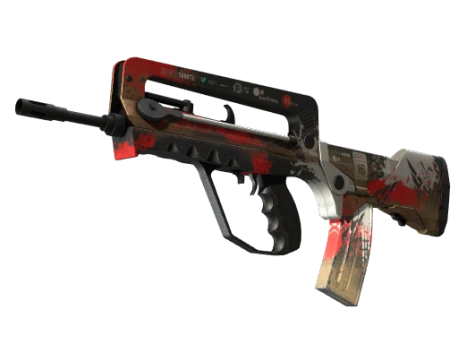 StatTrak™ FAMAS | Защитный каркас (После полевых испытаний)