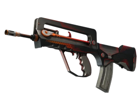 StatTrak™ FAMAS | Валентность (Поношенное)