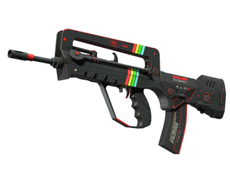 StatTrak™ FAMAS | ZX Spectron (Well-Worn)