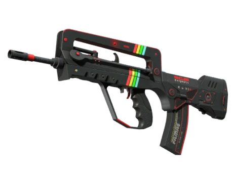 StatTrak™ FAMAS | ZX Spectron (Well-Worn)