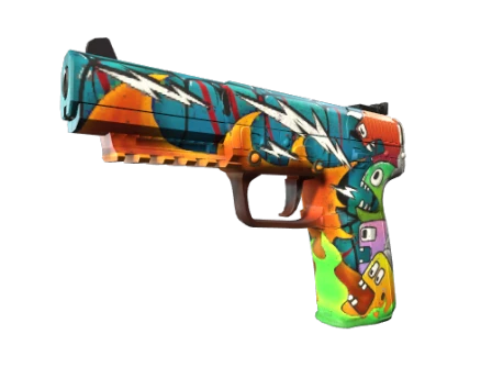 StatTrak™ Five-SeveN | Angry Mob (Factory New)