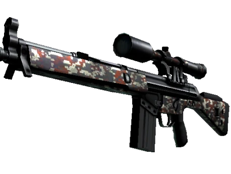 StatTrak™ G3SG1 | Digital Mesh (Well-Worn)