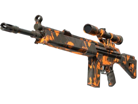 StatTrak™ G3SG1 | Orange Crash (Field-Tested)