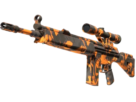 StatTrak™ G3SG1 | Orange Crash (Minimal Wear)