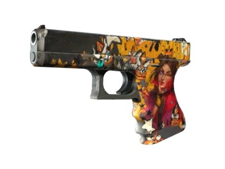 StatTrak™ Glock-18 | Bullet Queen (Battle-Scarred)