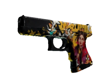 StatTrak™ Glock-18 | Bullet Queen (Battle-Scarred)