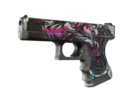 StatTrak™ Glock-18 | Neo-Noir (Battle-Scarred) (Закаленное в боях)