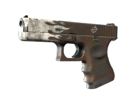 StatTrak™ Glock-18 | Oxide Blaze (Field-Tested)