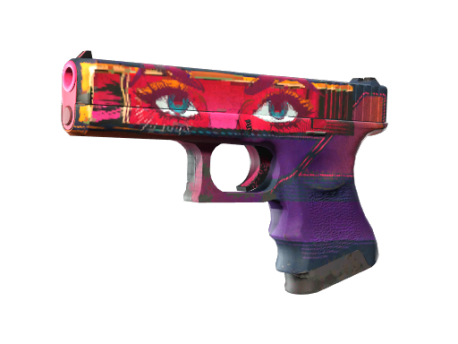 StatTrak™ Glock-18 | Vogue (Well-Worn)