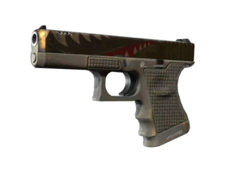 StatTrak™ Glock-18 | Warhawk (Battle-Scarred)