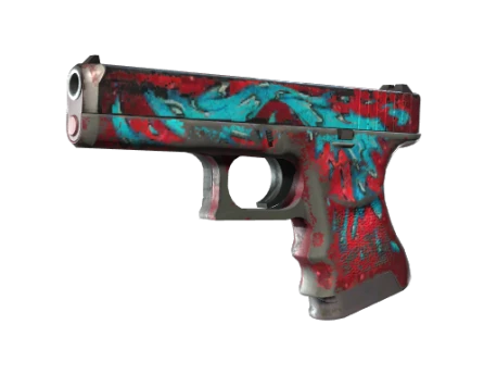 StatTrak™ Glock-18 | Water Elemental (Battle-Scarred)