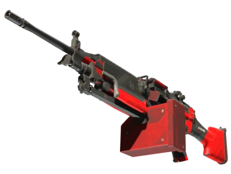 StatTrak™ M249 | Блокировка (Поношенное)