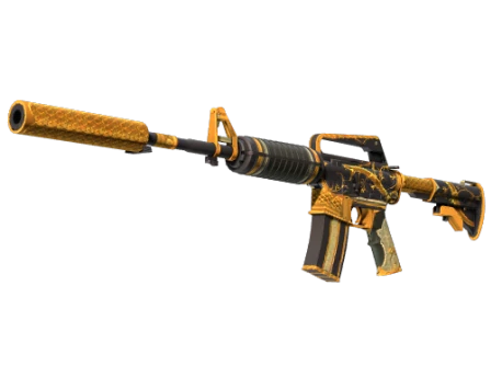 StatTrak™ M4A1-S | Golden Coil (Well-Worn)