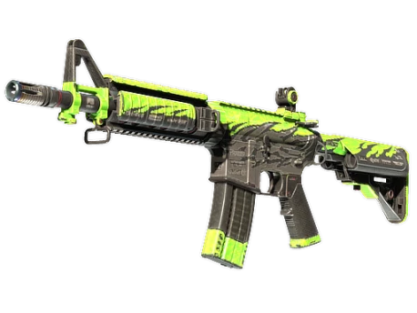 StatTrak™ M4A4 | Full Throttle (Well-Worn)