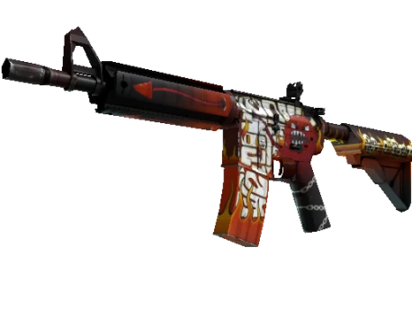 StatTrak™ M4A4 | Hellfire (Factory New)