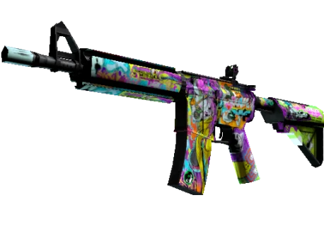 StatTrak™ M4A4 | In Living Color (Factory New)