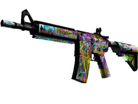 StatTrak™ M4A4 | In Living Color (Field-Tested)