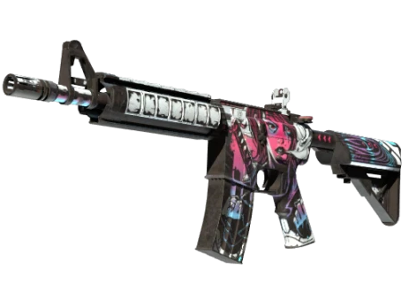 StatTrak™ M4A4 | Neo-Noir (Well-Worn)