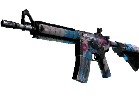 StatTrak™ M4A4 | Temukau (Battle-Scarred)