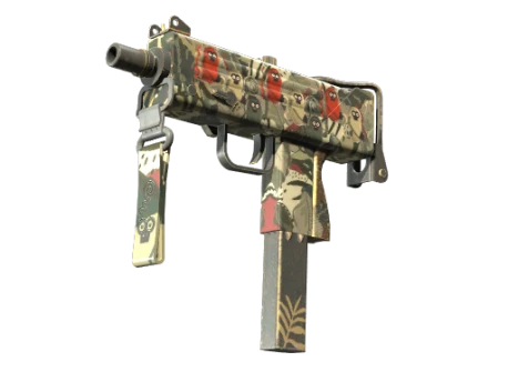 StatTrak™ MAC-10 | Monkeyflage (Factory New)