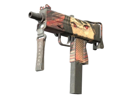 StatTrak™ MAC-10 | Sakkaku (Battle-Scarred)