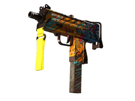 StatTrak™ MAC-10 | Stalker (Battle-Scarred)