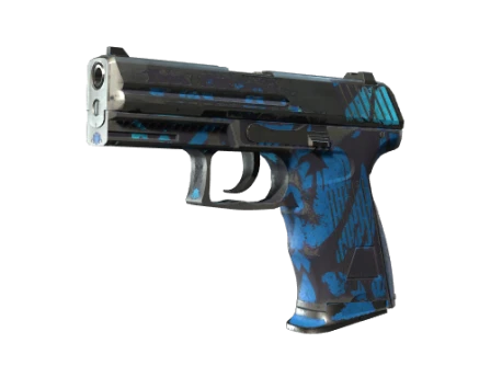 StatTrak™ P2000 | Oceanic (Battle-Scarred)