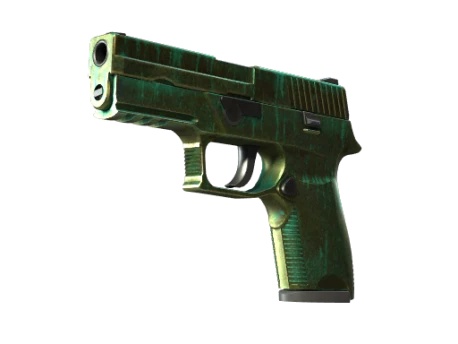 StatTrak™ P250 | Verdigris (Battle-Scarred)