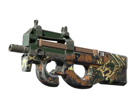 StatTrak™ P90 | Cocoa Rampage (Well-Worn)