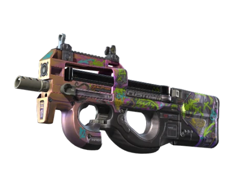 StatTrak™ P90 | Neoqueen (Minimal Wear)