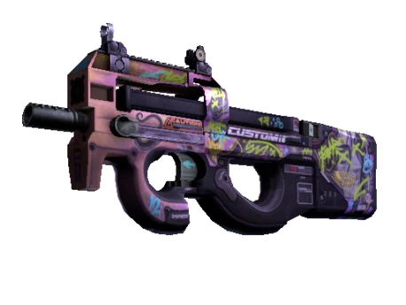 StatTrak™ P90 | Neoqueen (Well-Worn)