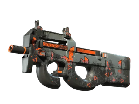 StatTrak™ P90 | Треугольник (Немного поношенное)