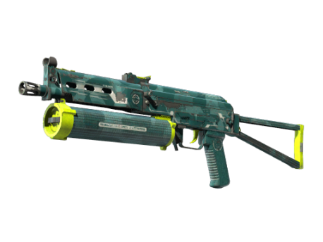 StatTrak™ PP-Bizon | Photic Zone (Well-Worn)