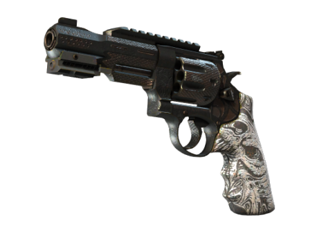 StatTrak™ R8 Revolver | Bone Forged (Minimal Wear)