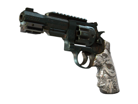 StatTrak™ R8 Revolver | Bone Forged (Well-Worn)
