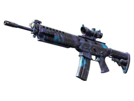 StatTrak™ SG 553 | Aloha (Minimal Wear)