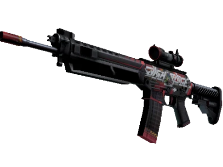 StatTrak™ SG 553 | Cyberforce (Factory New)