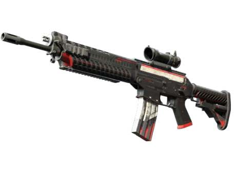 StatTrak™ SG 553 | Cyrex (Battle-Scarred)