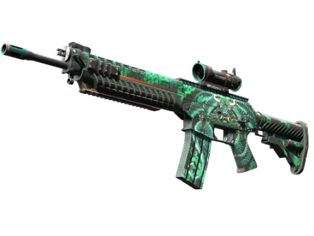 StatTrak™ SG 553 | Dragon Tech (Factory New)