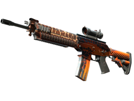 StatTrak™ SG 553 | Tiger Moth (Field-Tested)