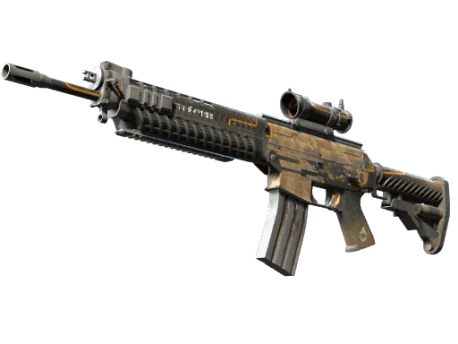 StatTrak™ SG 553 | Triarch (Battle-Scarred)