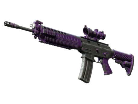 StatTrak™ SG 553 | Ультрафиолет (Закаленное в боях)