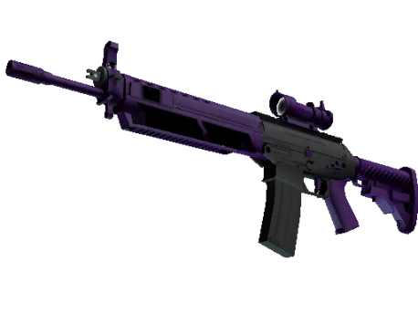 StatTrak™ SG 553 | Ultraviolet (Factory New)