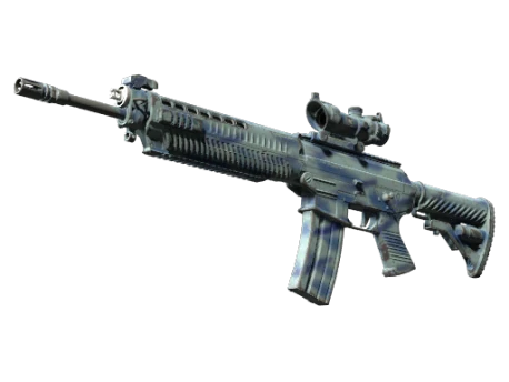 StatTrak™ SG 553 | Брызги волны (После полевых испытаний)