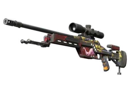 StatTrak™ SSG 08 | Bloodshot (Battle-Scarred)