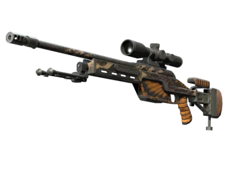 StatTrak™ SSG 08 | Мёртвые головы (Поношенное)