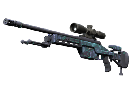 StatTrak™ SSG 08 | Mainframe 001 (Well-Worn)