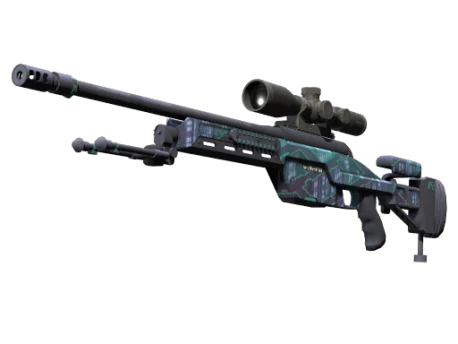 StatTrak™ SSG 08 | Mainframe 001 (Well-Worn)